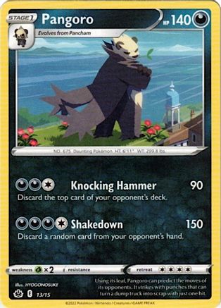 Pangoro - 13/15 13 - McDonalds Promos 2022