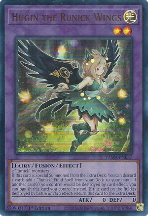 Hugin the Runick Wings (TAMA-EN037) - Tactical Masters 1st Edition