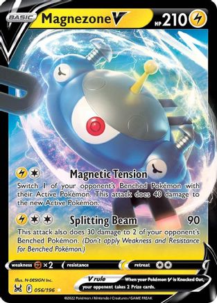 Magnezone V 56/196 - Lost Origin Holofoil