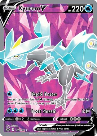 Kyurem V (Full Art) 174/196 - Lost Origin Holofoil