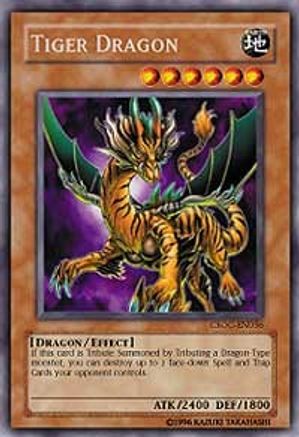 Tiger Dragon (CSOC-EN036) - Crossroads of Chaos 1st Edition