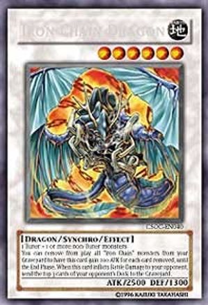Iron Chain Dragon (CSOC-EN040) - Crossroads of Chaos 1st Edition