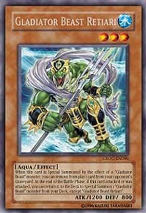 Gladiator Beast Retiari (CSOC-EN086) - Crossroads of Chaos 1st Edition