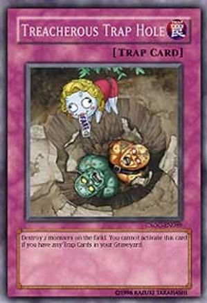 Treacherous Trap Hole (CSOC-EN089) - Crossroads of Chaos 1st Edition