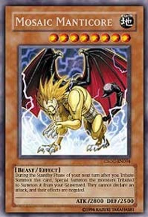Mosaic Manticore (CSOC-EN094) - Crossroads of Chaos 1st Edition