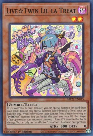 Live Twin Lil-la Treat (MP22-EN015) - 2022 Tin of the Pharaoh's Gods 1st Edition