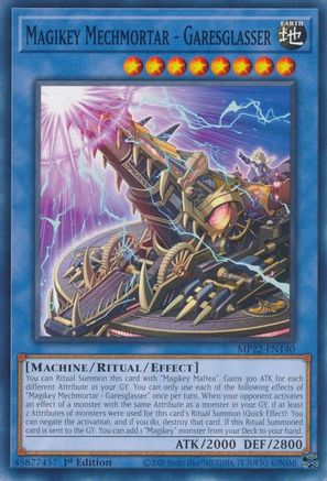 Magikey Mechmortar - Garesglasser (MP22-EN140) - 2022 Tin of the Pharaoh's Gods 1st Edition