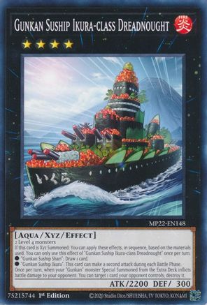Gunkan Suship Ikura-class Dreadnought (MP22-EN148) - 2022 Tin of the Pharaoh's Gods 1st Edition
