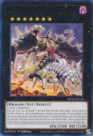 Voloferniges, the Darkest Dragon Doomrider (MP22-EN150) - 2022 Tin of the Pharaoh's Gods 1st Edition