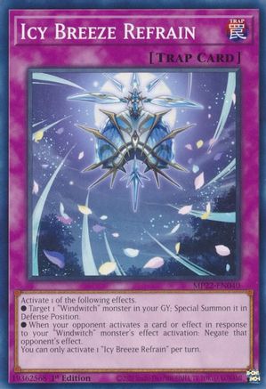 Icy Breeze Refrain (MP22-EN040) - 2022 Tin of the Pharaoh's Gods 1st Edition