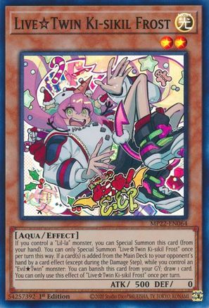 Live Twin Ki-sikil Frost (MP22-EN064) - 2022 Tin of the Pharaoh's Gods 1st Edition