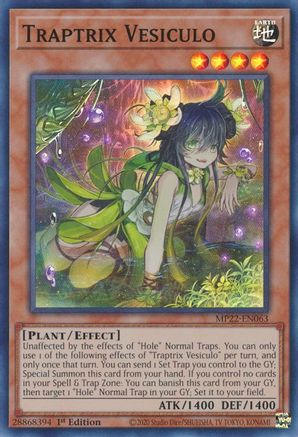 Traptrix Vesiculo (MP22-EN063) - 2022 Tin of the Pharaoh's Gods 1st Edition