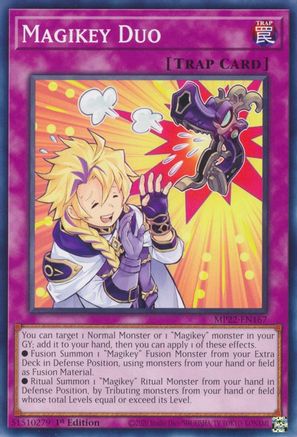 Magikey Duo (MP22-EN167) - 2022 Tin of the Pharaoh's Gods 1st Edition