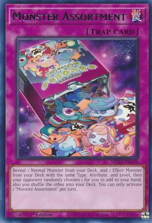 Monster Assortment (MP22-EN170) - 2022 Tin of the Pharaoh's Gods 1st Edition