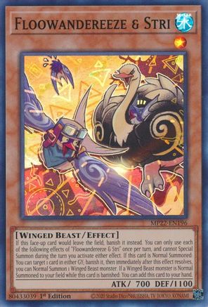 Floowandereeze & Stri (MP22-EN196) - 2022 Tin of the Pharaoh's Gods 1st Edition