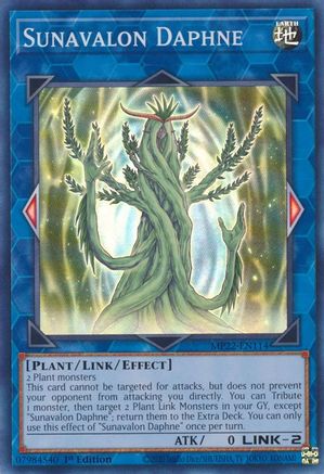 Sunavalon Daphne (MP22-EN114) - 2022 Tin of the Pharaoh's Gods 1st Edition