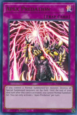 Apex Predation (MP22-EN235) - 2022 Tin of the Pharaoh's Gods 1st Edition