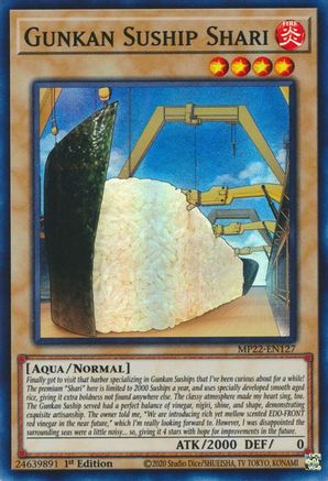 Gunkan Suship Shari (MP22-EN127) - 2022 Tin of the Pharaoh's Gods 1st Edition