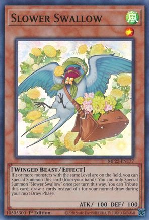 Slower Swallow (MP22-EN137) - 2022 Tin of the Pharaoh's Gods 1st Edition