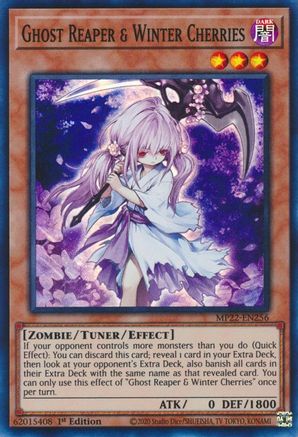 Ghost Reaper & Winter Cherries (MP22-EN256) - 2022 Tin of the Pharaoh's Gods 1st Edition