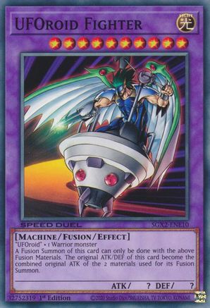 UFOroid Fighter (SGX2-ENE10) - Speed Duel GX: Midterm Paradox 1st Edition