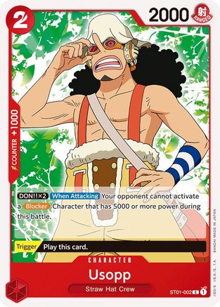 Usopp (ST01-002) - Starter Deck 1: Straw Hat Crew