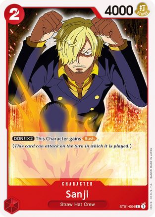 Sanji (ST01-004) - Starter Deck 1: Straw Hat Crew