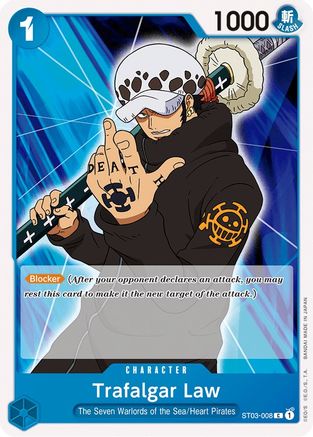 Trafalgar Law (ST03-008) - Starter Deck 3: The Seven Warlords of The Sea