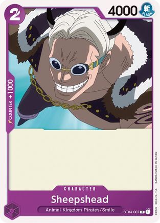 Sheepshead (ST04-007) - Starter Deck 4: Animal Kingdom Pirates