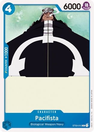 Pacifista (ST03-012) - Starter Deck 3: The Seven Warlords of The Sea
