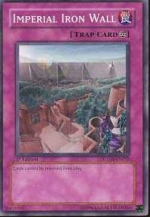 Imperial Iron Wall (SDZW-EN032) - Structure Deck: Zombie World 1st Edition