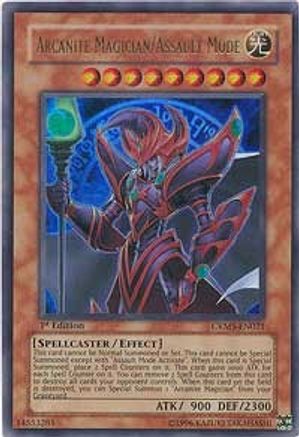 Arcanite Magician/Assault Mode (CRMS-EN021) - Crimson Crisis 1st Edition