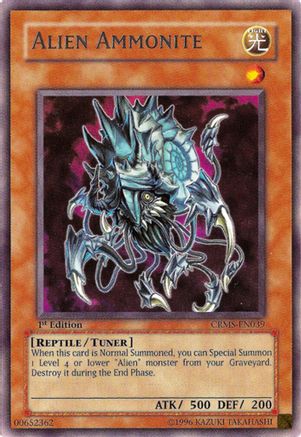 Alien Ammonite - CRMS-EN039 - Crimson Crisis 1st Edition