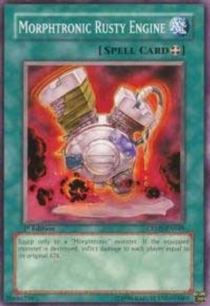 Morphtronic Rusty Engine (CRMS-EN049) - Crimson Crisis Unlimited