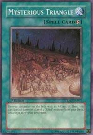 Mysterious Triangle (CRMS-EN062) - Crimson Crisis Unlimited