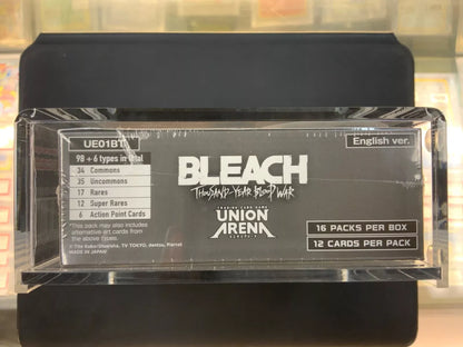 Union Arena TCG Booster Box Acrylic Case (W/ Logo)