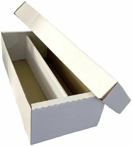 BCW Shoe Storage Card Box 1600 Standard Cards or 300 3x4 Toploaders