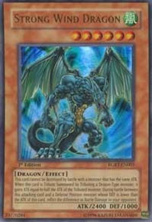 Strong Wind Dragon (RGBT-EN003) - Raging Battle 1st Edition