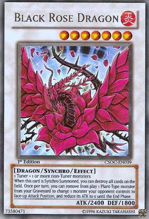Black Rose Dragon (CSOC-EN039) - Crossroads of Chaos Unlimited
