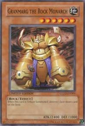 Granmarg the Rock Monarch (GLD2-EN009) - Gold Series 2009 Limited