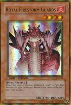 Royal Firestorm Guards (GLD2-EN030) - Gold Series 2009 Limited