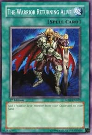 The Warrior Returning Alive (5DS2-EN025) - 5D's Starter Deck 2009 Unlimited