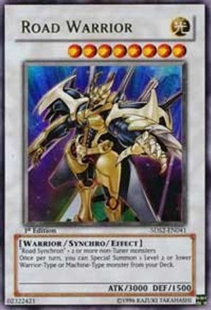 Road Warrior (5DS2-EN041) - 5D's Starter Deck 2009 1st Edition