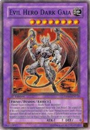 Evil Hero Dark Gaia (DP06-EN010) - Duelist Pack 6: Jaden Yuki 3 Unlimited