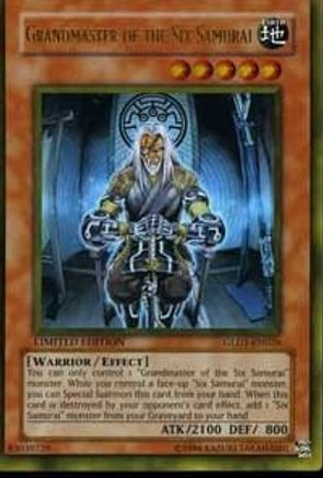 Grandmaster of the Six Samurai (GLD1-EN026) - Gold Series 2008 Limited