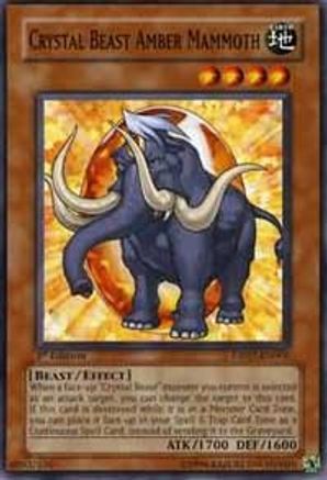 Crystal Beast Amber Mammoth (DP07-EN005) - Duelist Pack 7: Jesse Anderson Unlimited