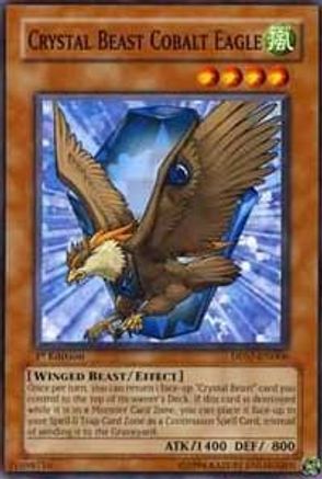 Crystal Beast Cobalt Eagle (DP07-EN006) - Duelist Pack 7: Jesse Anderson Unlimited