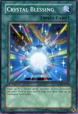 Crystal Blessing (DP07-EN014) - Duelist Pack 7: Jesse Anderson 1st Edition