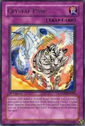 Crystal Pair (DP07-EN025) - Duelist Pack 7: Jesse Anderson Unlimited