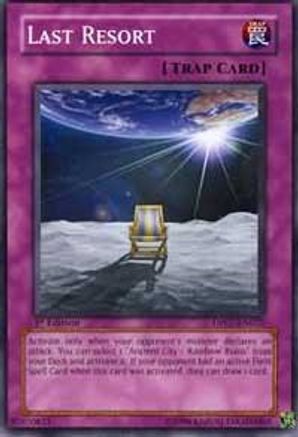 Last Resort (DP07-EN022) - Duelist Pack 7: Jesse Anderson Unlimited